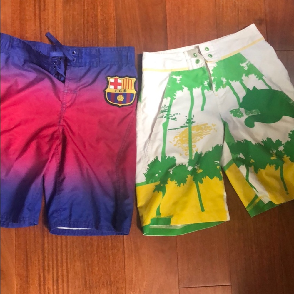 Boys swim trunks